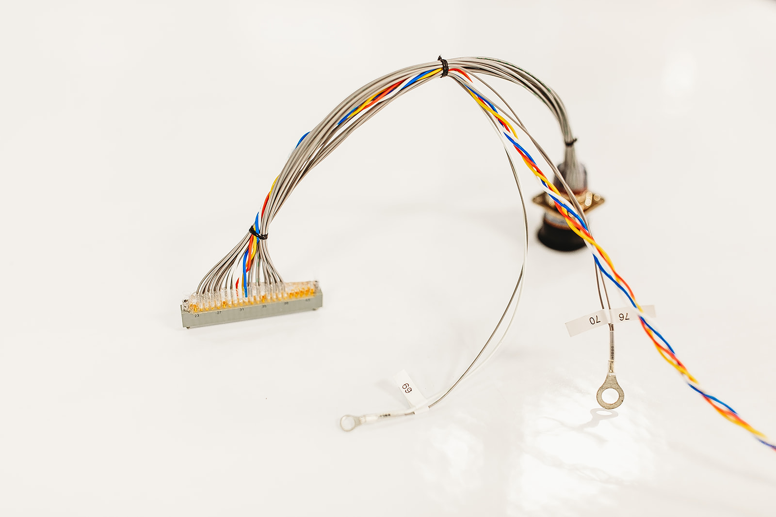Defense wire harness assembly